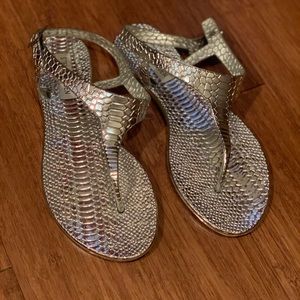 Gorgeous Silver Sandals